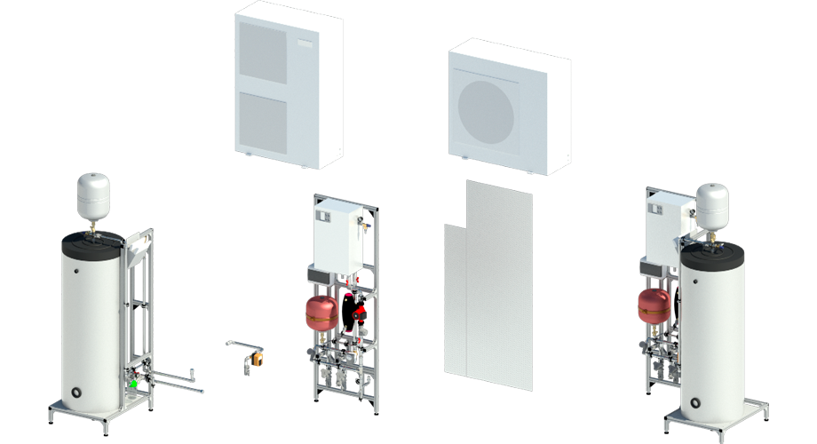 Конструктор блочно-модульной котельной HeatPumpBox-1 в Тимашёвске